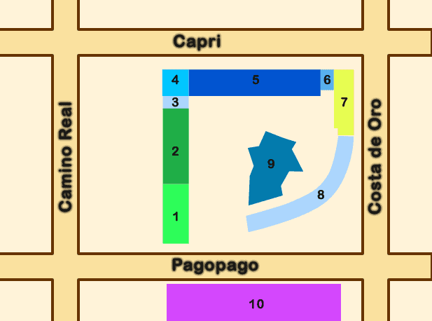 Plano del centro de acopio animal de Puerto Vallarta